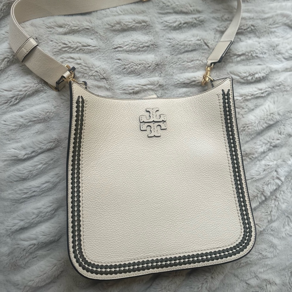 Tory Burch White Mini Thea Bag